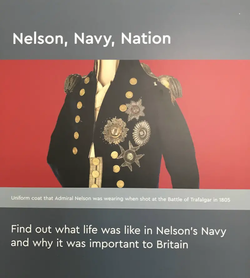 Nelson, Navy, Nation, Maritime Museum Greenwich Exhibition, November 2023
